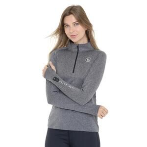 Polar Seal Heated Top Shockproof Water Resistant Black Quarter Zip / Women's XL